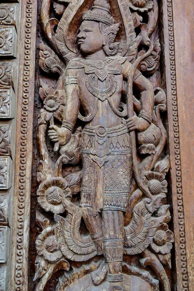 南亚地区良平寺 以照片为背景 — 图库照片