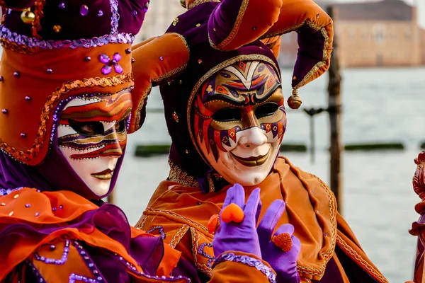 Carnaval Venecia Hermosa Foto Digital — Foto de Stock