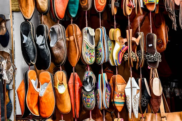 Bunte Schuhe Zum Verkauf Schönes Foto Digitales Bild — Stockfoto