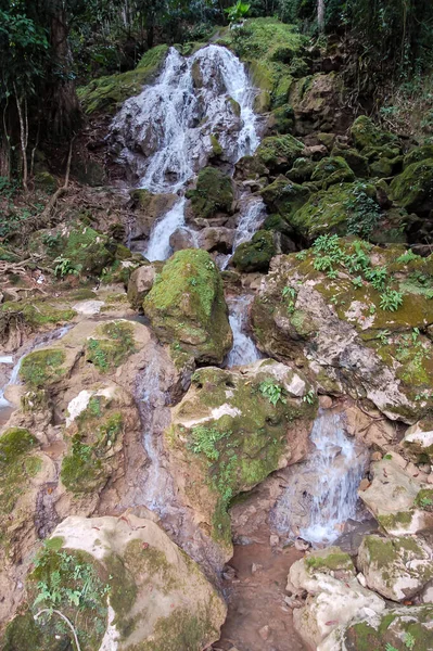 Landschaft Semuc Champey Lanquin Guatemala Mittelamerika — Stockfoto