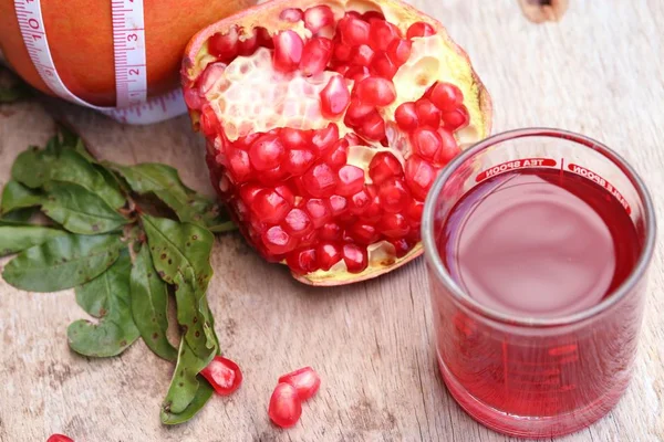 Pomegranate Fruit Juice — Stock Photo, Image