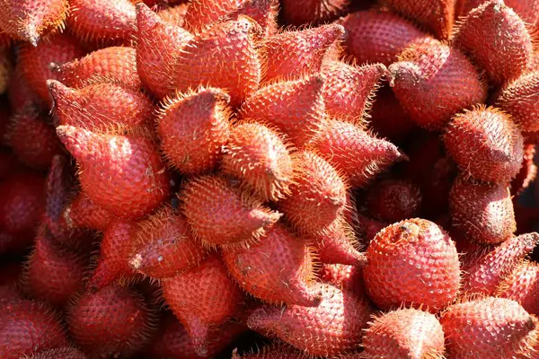 Salacca Früchte Beim Streetfood — Stockfoto