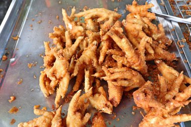 sokak gıda, kızarmış tavuk