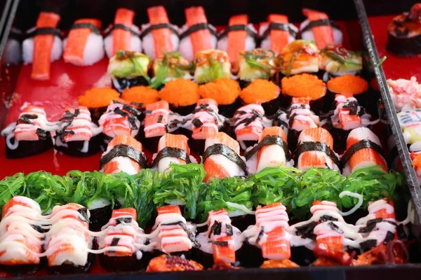 Sushi Ulicy Żywności — Zdjęcie stockowe