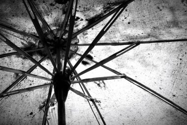 Sanat kumaş boya şemsiye