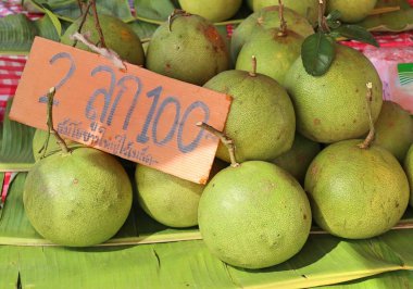 Pomelo meyve sokak gıda