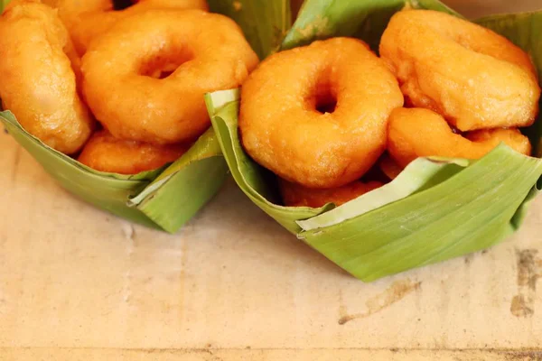 Sweet Donuts Street Food — Stock Photo, Image