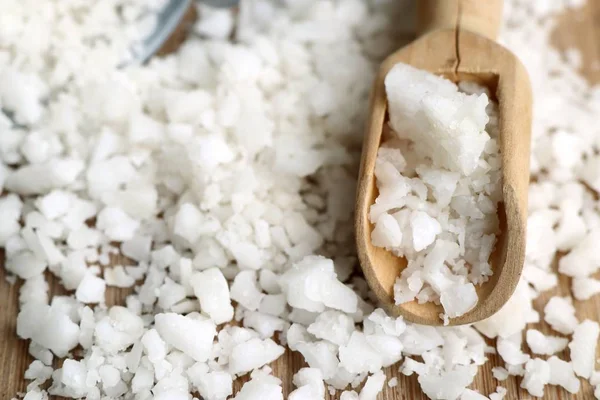 Pile White Salt — Stock Photo, Image