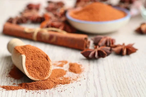 Cinnamon Powder Stick — Stock Photo, Image