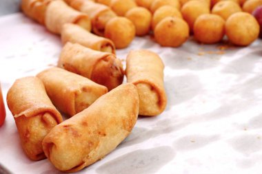 Bahar rulo sokak gıda