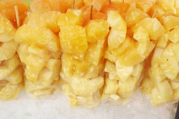 Pineapple Street Food — Stock Photo, Image