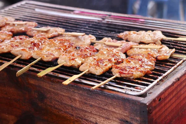 Pork Roast Street Food — Stock Photo, Image