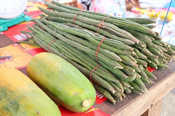 Frisk Moringa Markedet - Stock-foto