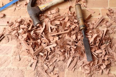 ahşap talaş ve araçları