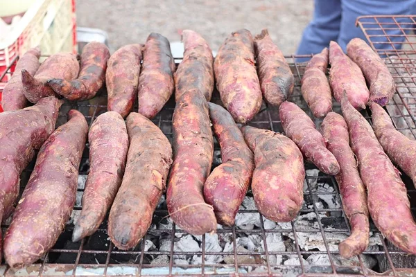 Süßkartoffel Gebraten — Stockfoto