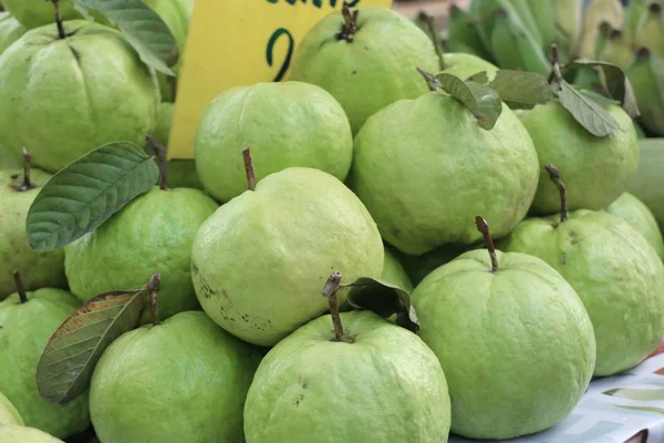 Guava Ovoce Pouliční Stánky Jídlem — Stock fotografie