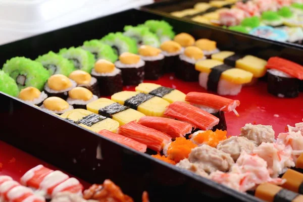 Tasty Sushi Street Food — Stock Photo, Image