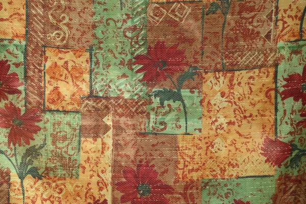 Vintage Fabric Pattern Background — Stock Photo, Image