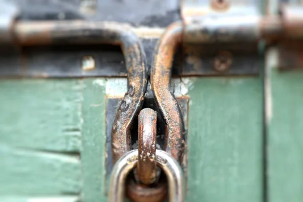 Old Key Lock Gates Vintage — Stock Photo, Image