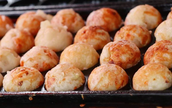 Takoyaki Lanche Japonês — Fotografia de Stock