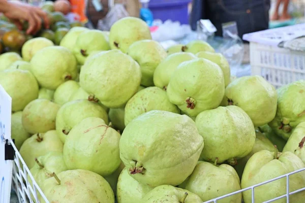 Guave Vruchten Straat Eten — Stockfoto