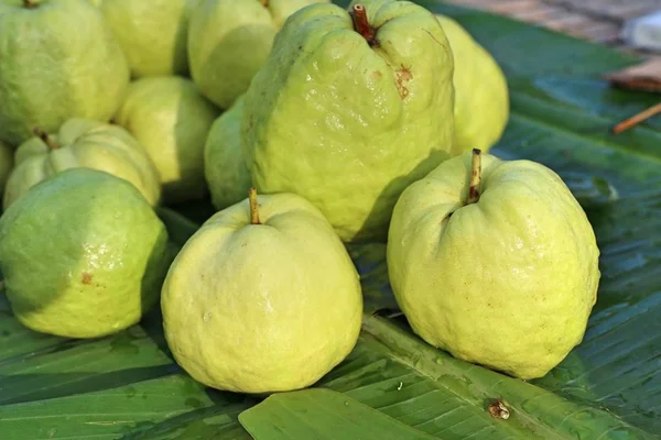 Guava Ovoce Pouliční Stánky Jídlem — Stock fotografie
