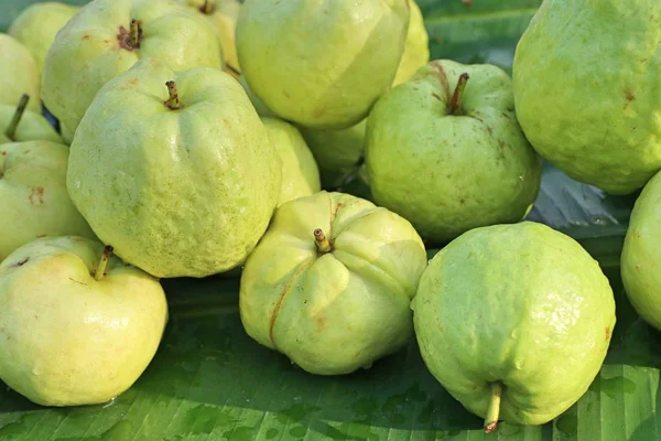 Guava Ovoce Pouliční Stánky Jídlem — Stock fotografie