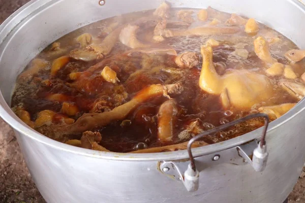 Pot Stewed Duck Street Food — Stock Photo, Image