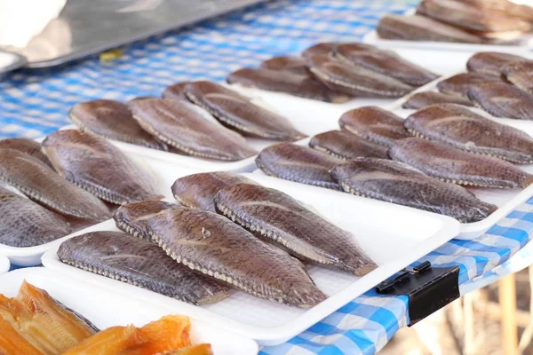 Peixe Seco Mercado — Fotografia de Stock