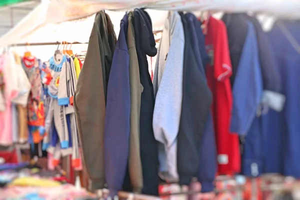 Abbigliamento Negozio Vendita Mercato — Foto Stock