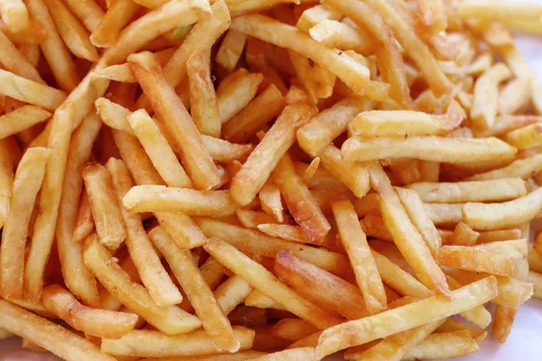 Patatine Fritte Cibo Strada — Foto Stock