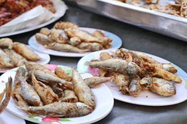 Kızarmış Balık sokak gıda