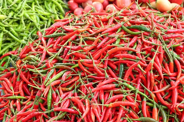 Fresh Chilli Market — Stock Photo, Image