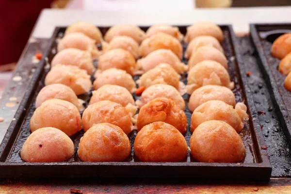 Takoyaki Japanese Snack — Stock Photo, Image