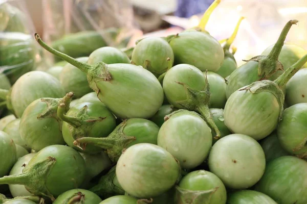 Eggplant Street Food — Stock Photo, Image