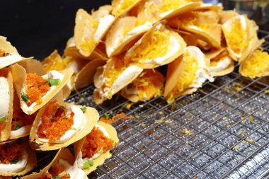 Sokak gıda Tay gevrek gözleme