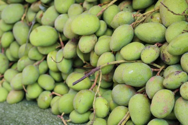 Mango Pouliční Stánky Jídlem — Stock fotografie