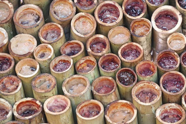 Rijst Geroost Bamboo — Stockfoto