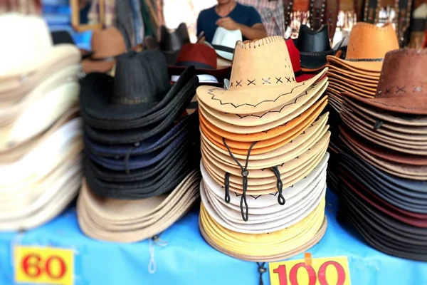 Chapéu Tecelagem Para Venda — Fotografia de Stock