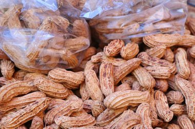 Haşlanmış fıstık sokak gıda