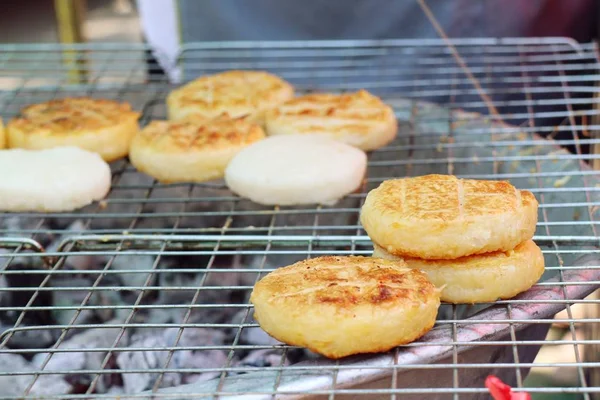 Grilled Sticky Rice Egg — Stock Photo, Image