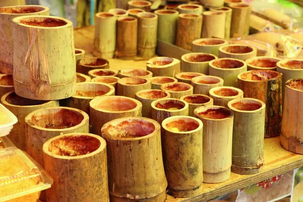 Arroz Tostado Bambú — Foto de Stock