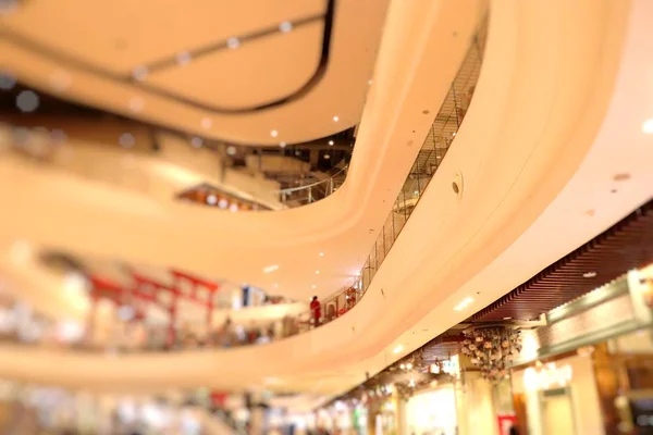 Homályos Shopping Mall — Stock Fotó