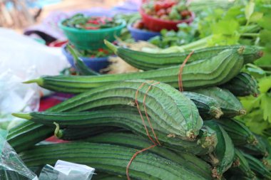 pazarda taze lif kabağı