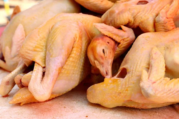 Fresh Chicken Market — Stock Photo, Image