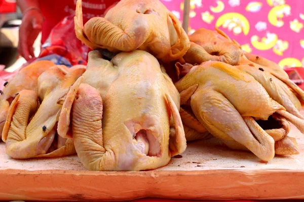 Pollo Fresco Mercado — Foto de Stock