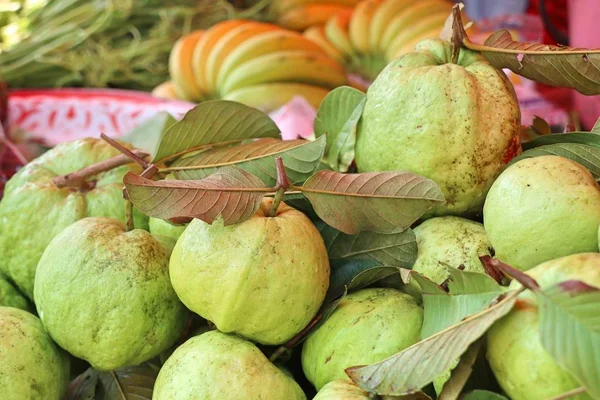 Frutta Guava Cibo Strada — Foto Stock