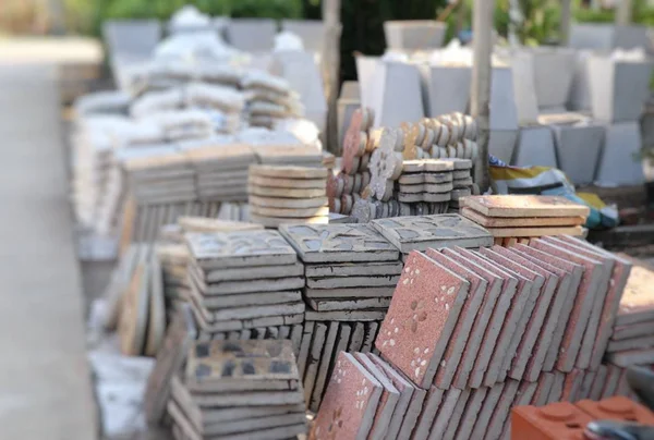 Decorative Stone Shop Garden — Stock Photo, Image