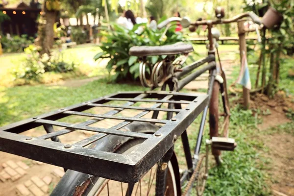 Gammal Cykel Rost Vintage — Stockfoto