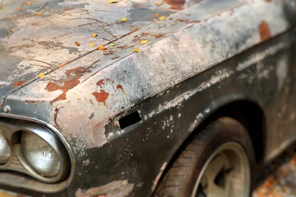 Viejo Coche Oxidado Vintage —  Fotos de Stock